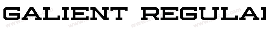 Galient Regular字体转换 Galient Regular字体转换